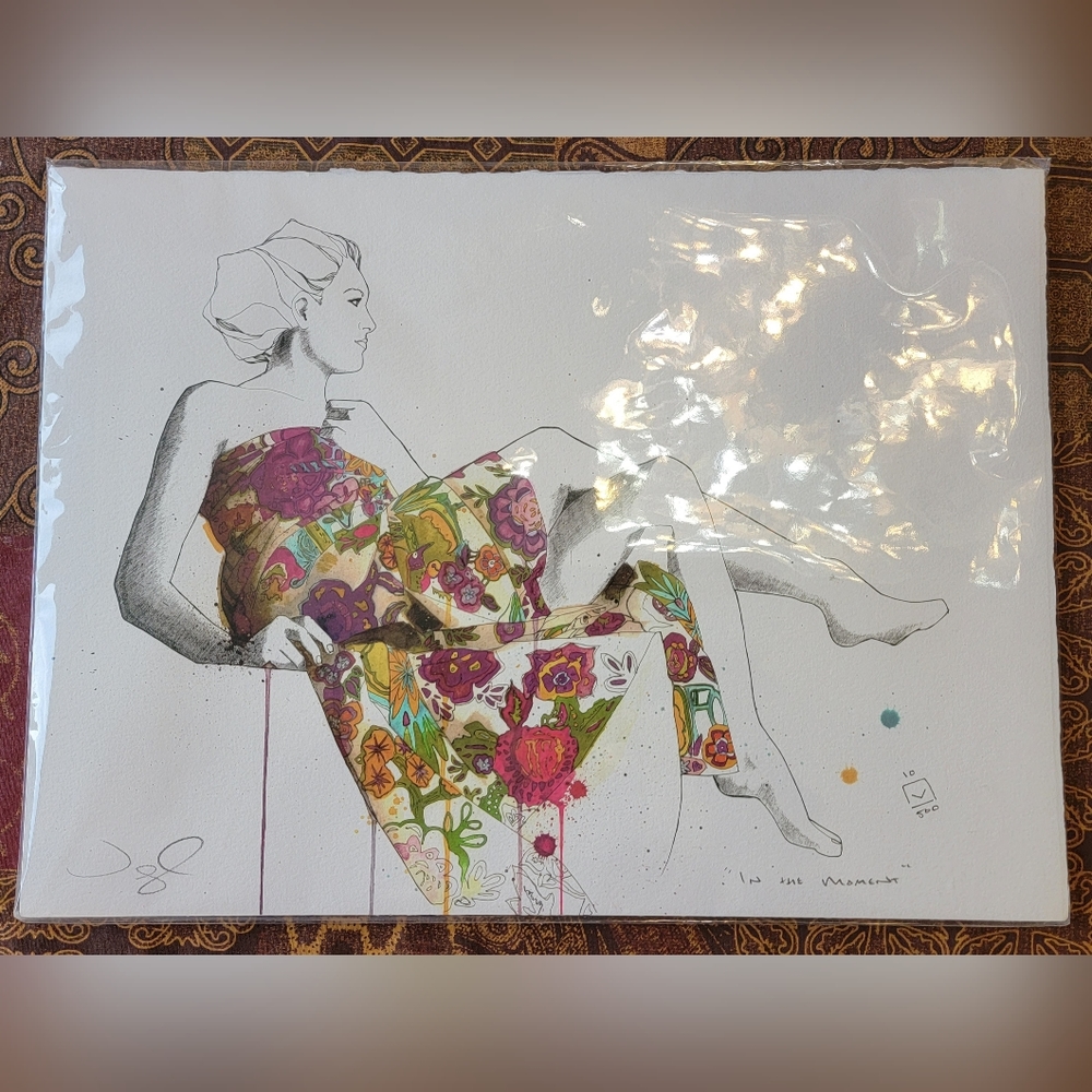 Steven Vigil Artwork signed in protective wrapping 10/500